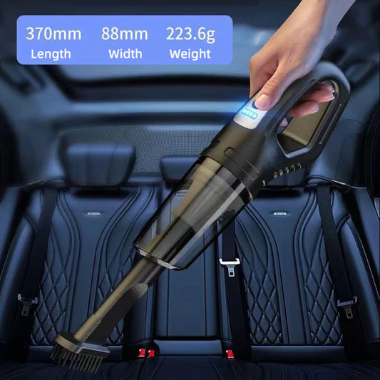 Rechargeable Handheld Car Vacuum - Powerful Suction for Premium Interior Cleaning, Wireless Design