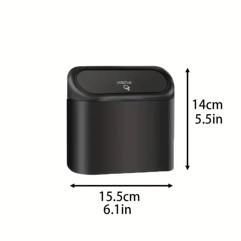 Leak-Proof Car Trash Can - Compact, Durable Mini Car Accessory